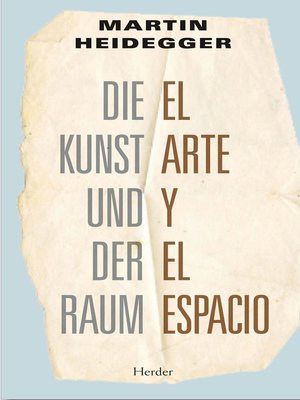 cover image of El arte y el espacio